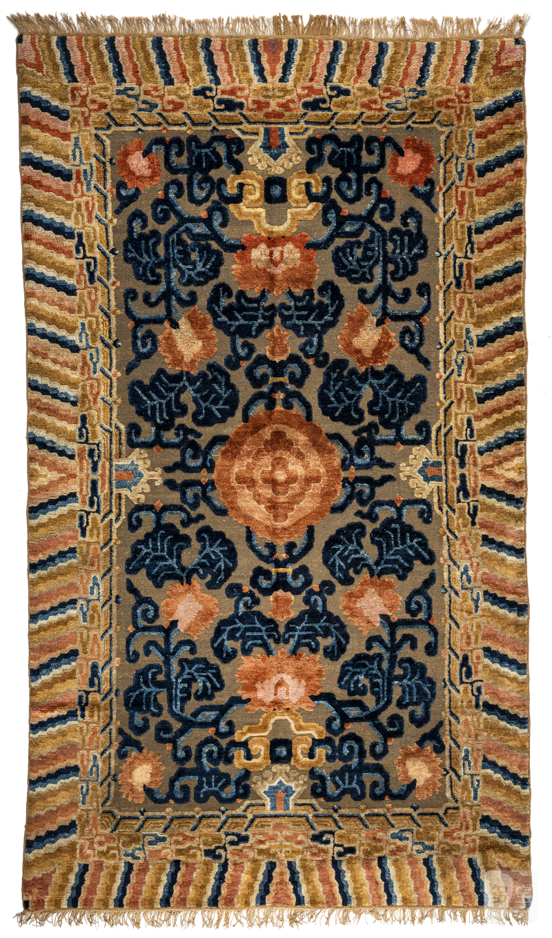A fine silk carpet